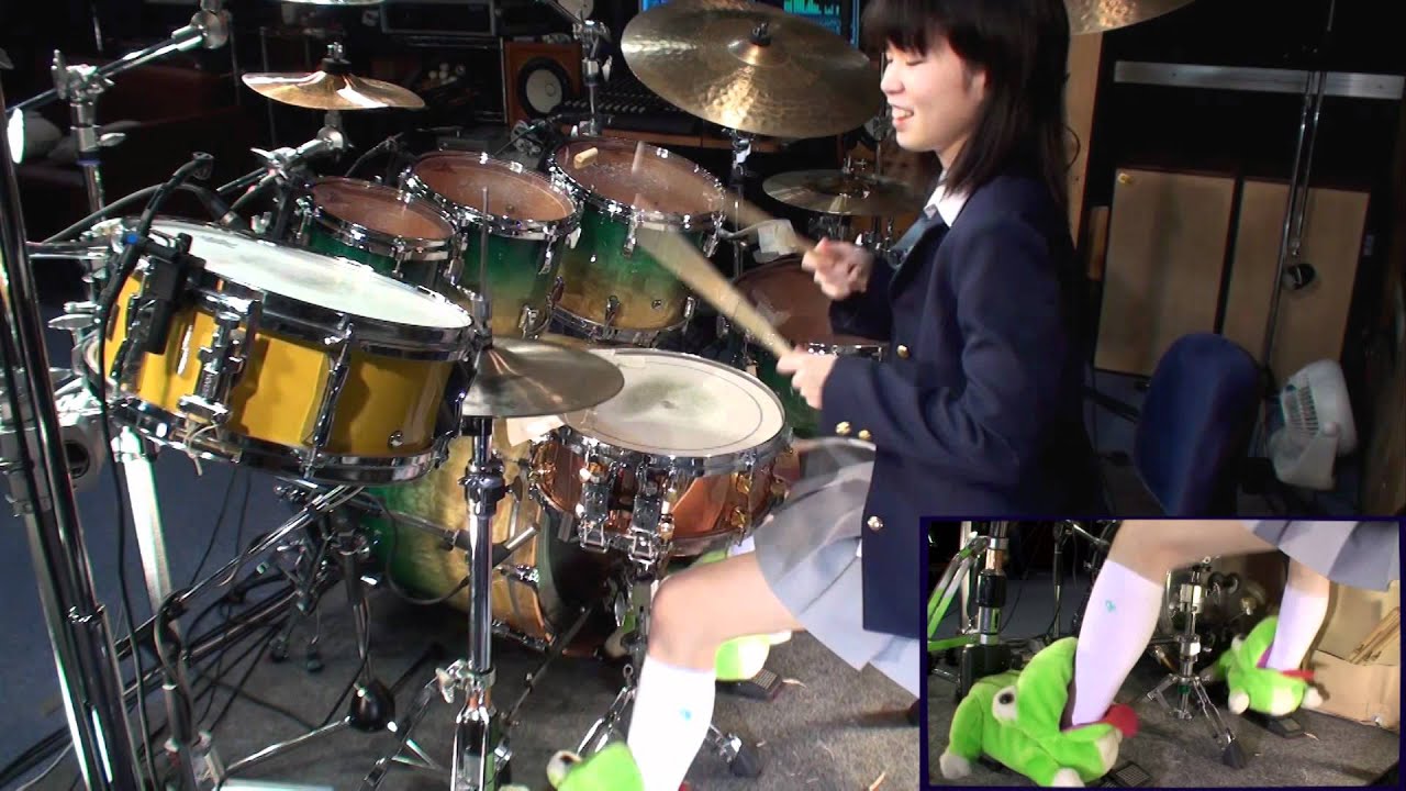 K-ON!  けいおん！ Unmei♪wa♪Endless!  drum cover  叩いてみた