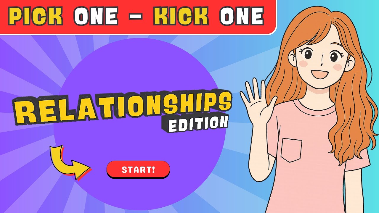💔 The Hardest Relationship Quiz You&rsquo;ll Ever Take | Psychology quiz | Pick one - Kick one!