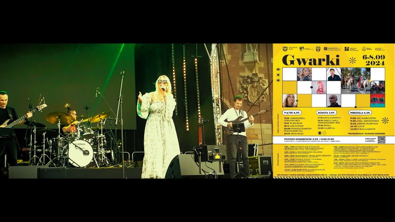 08.09.2024 KONCERT - Matki, żony i kochanki - Anna Jurksztowicz, Gwarki - Dni Tarnowskich Gór