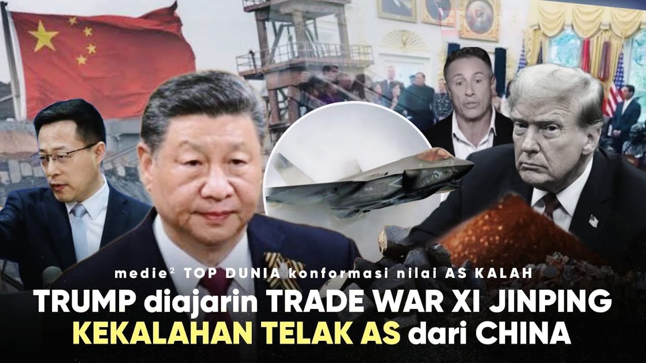 &ldquo;Trump tidak tau cara hadapi CHINA&rdquo; Perang Dagang yang membuat AMERIKA MENDERITA