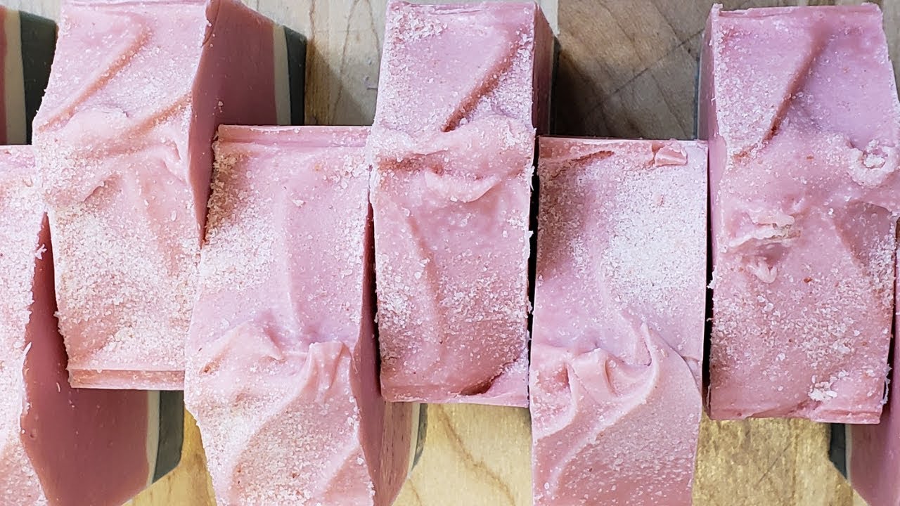 Sour Watermelon Cold Process Soap - Amazing Nature's Garden fragrance!