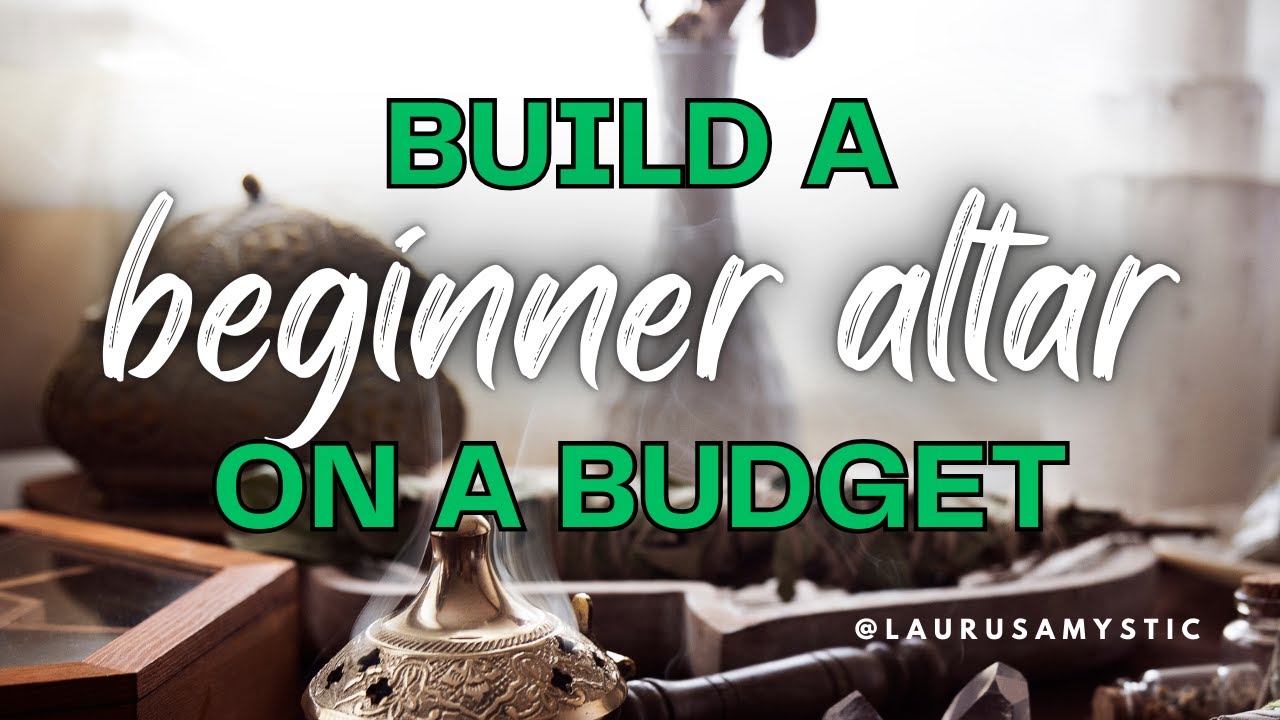Build a beginner altar on a budget