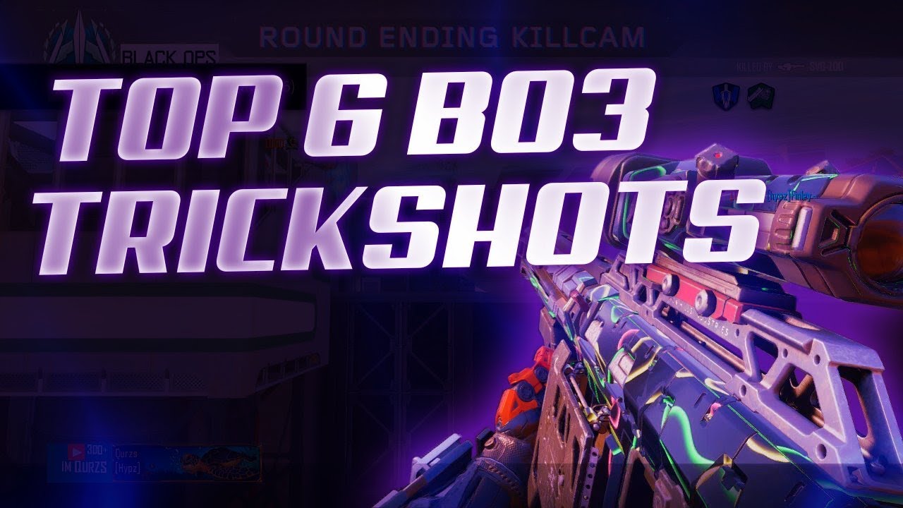 Qurzs - Top 6 Favorite Trickshots On BO3 @qurzs454 (Insane BO3 Trickshots)