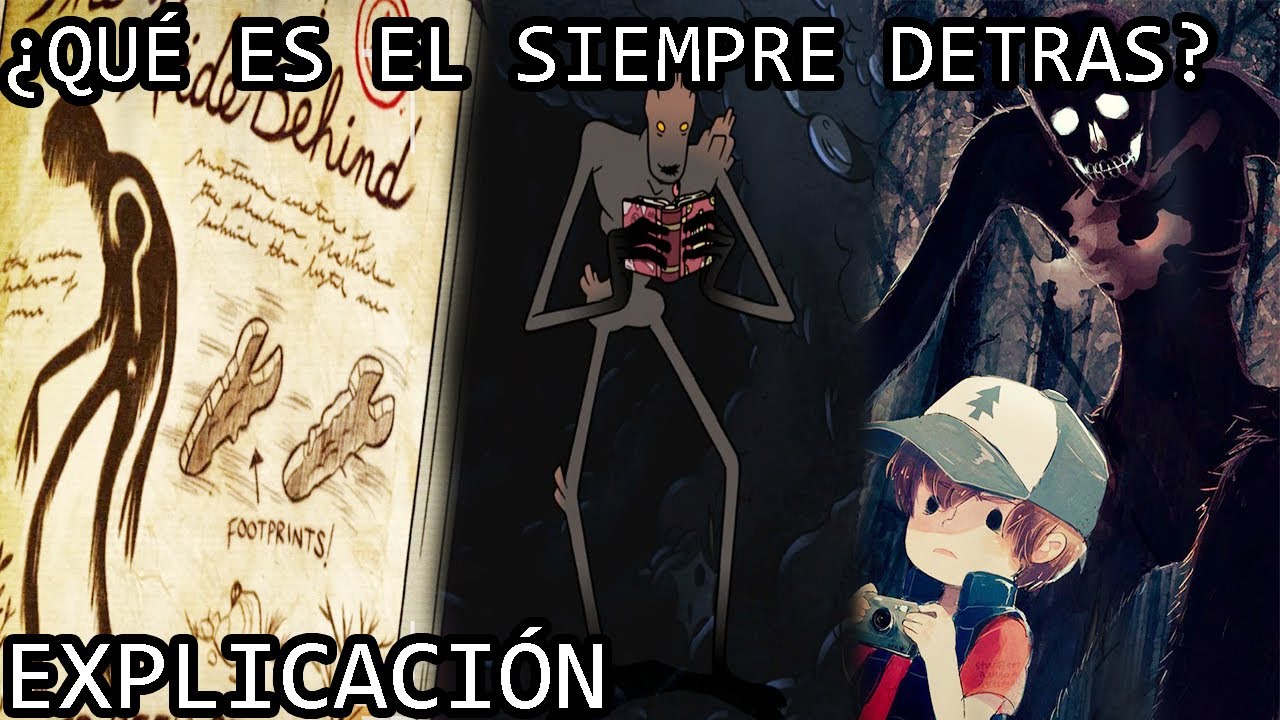 ¿Quién es el Siempre Detras? | La Misteriosa Mitología del Hide Behind de Gravity Falls Explicada