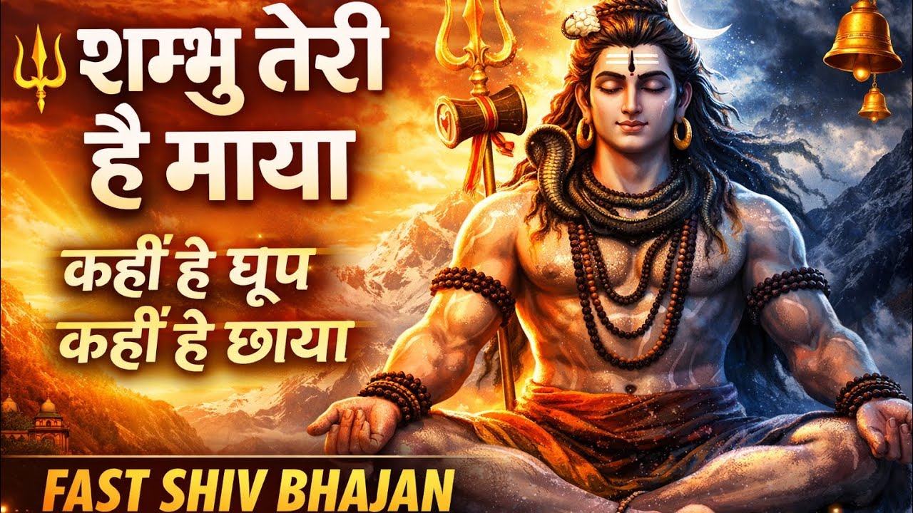 शम्भू तेरी है माया | कहीं है धूप कहीं है छाया | Fast Shiv Bhajan | Bam Bam Bhole