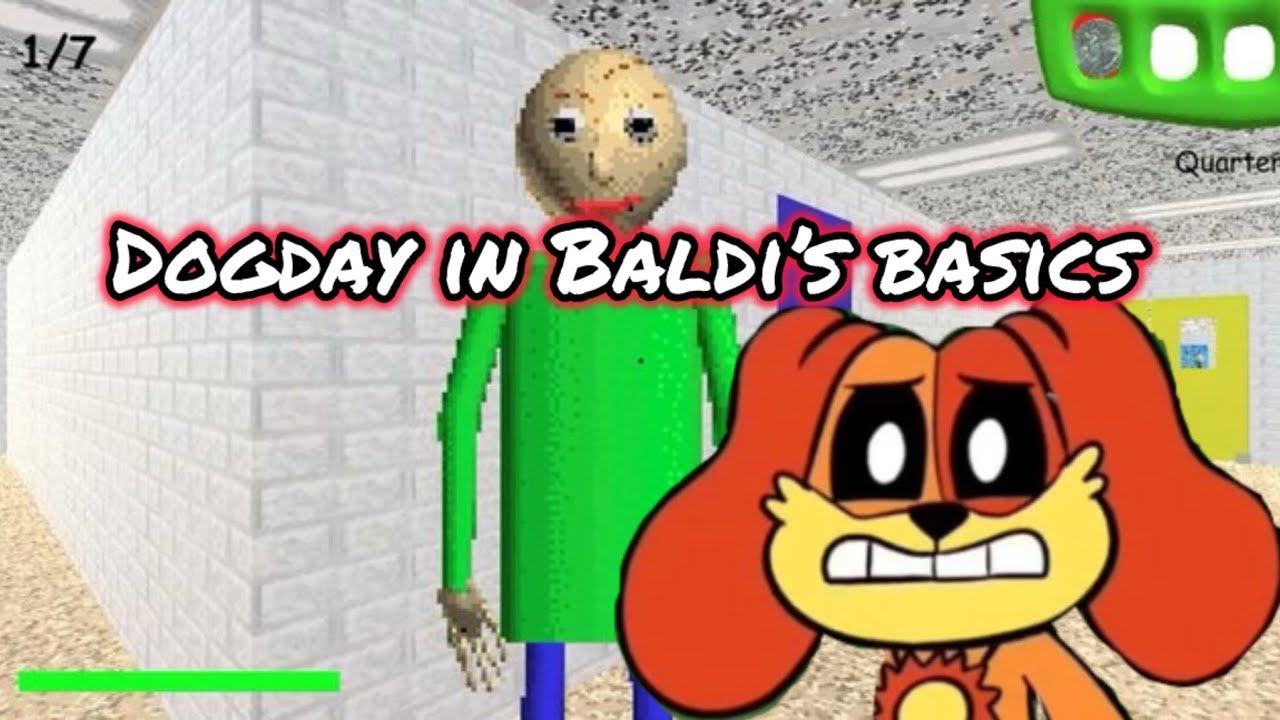 Smiling Critters Plush - DogDay trapped in Baldi’s Basics! 😱