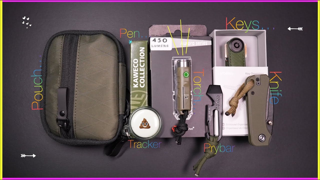 Alpaka Hub Pouch  - OLive Green Carry - DRE_15