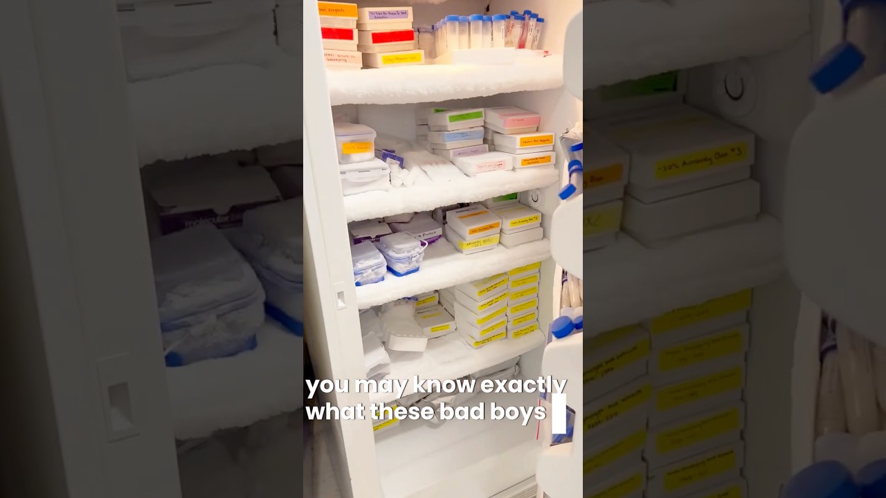Welcome to the Chill Zone: How Labs Store Samples  #lablife #medicalresearch #science #stem #medlab