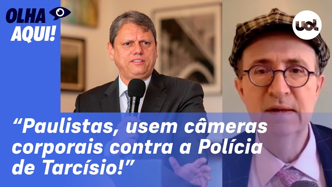 Reinaldo: Paulistas, usem câmeras corporais contra a Polícia de Tarcísio!