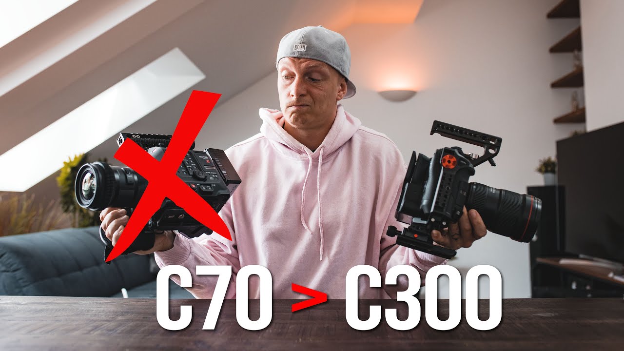 I chose the C70 over the C300 III for this big commercial Job