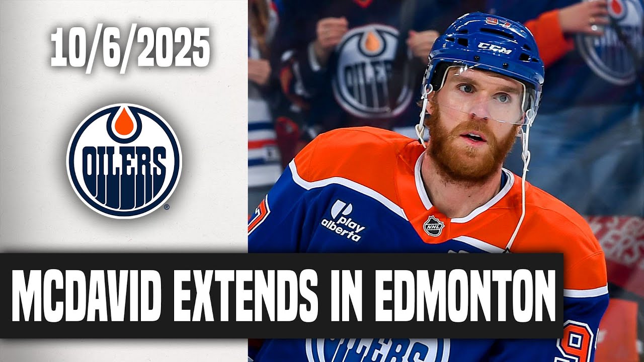 Connor McDavid Extends In Edmonton!
