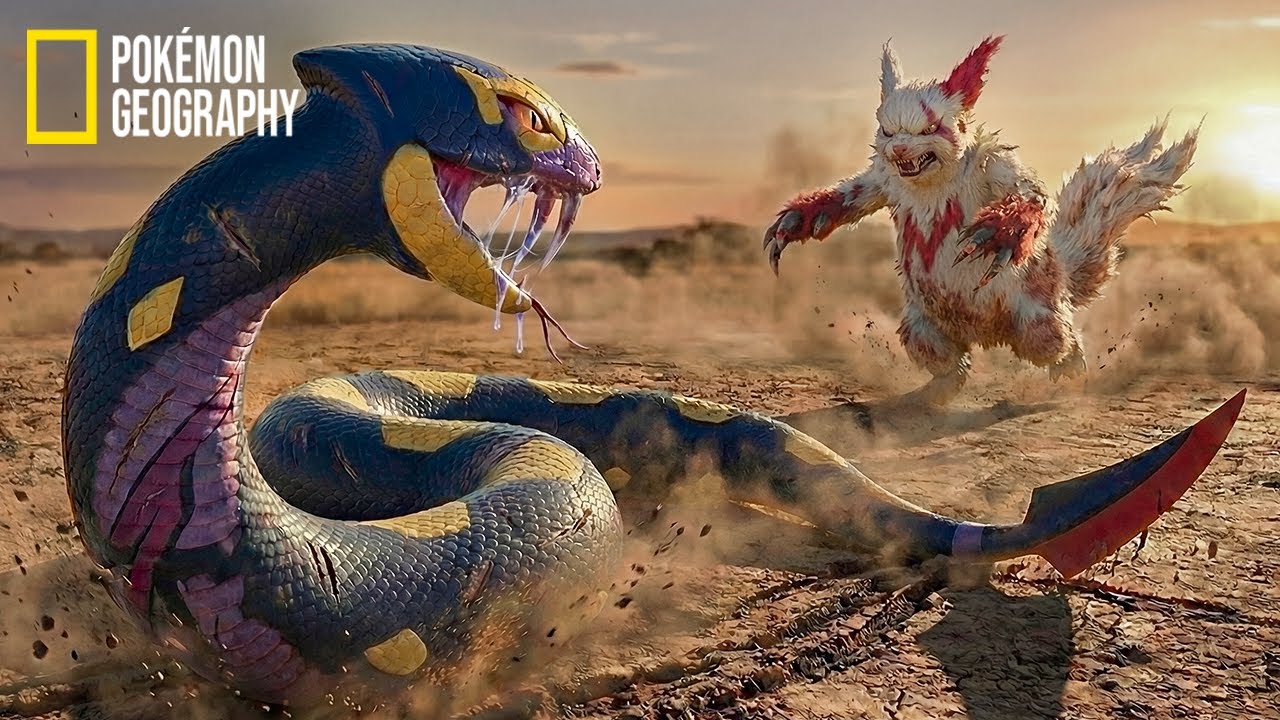 Pokemon In Real Life | NatGeo: Seviper vs. Zangoose | The Eternal Blood Feud (Reimagined With AI)