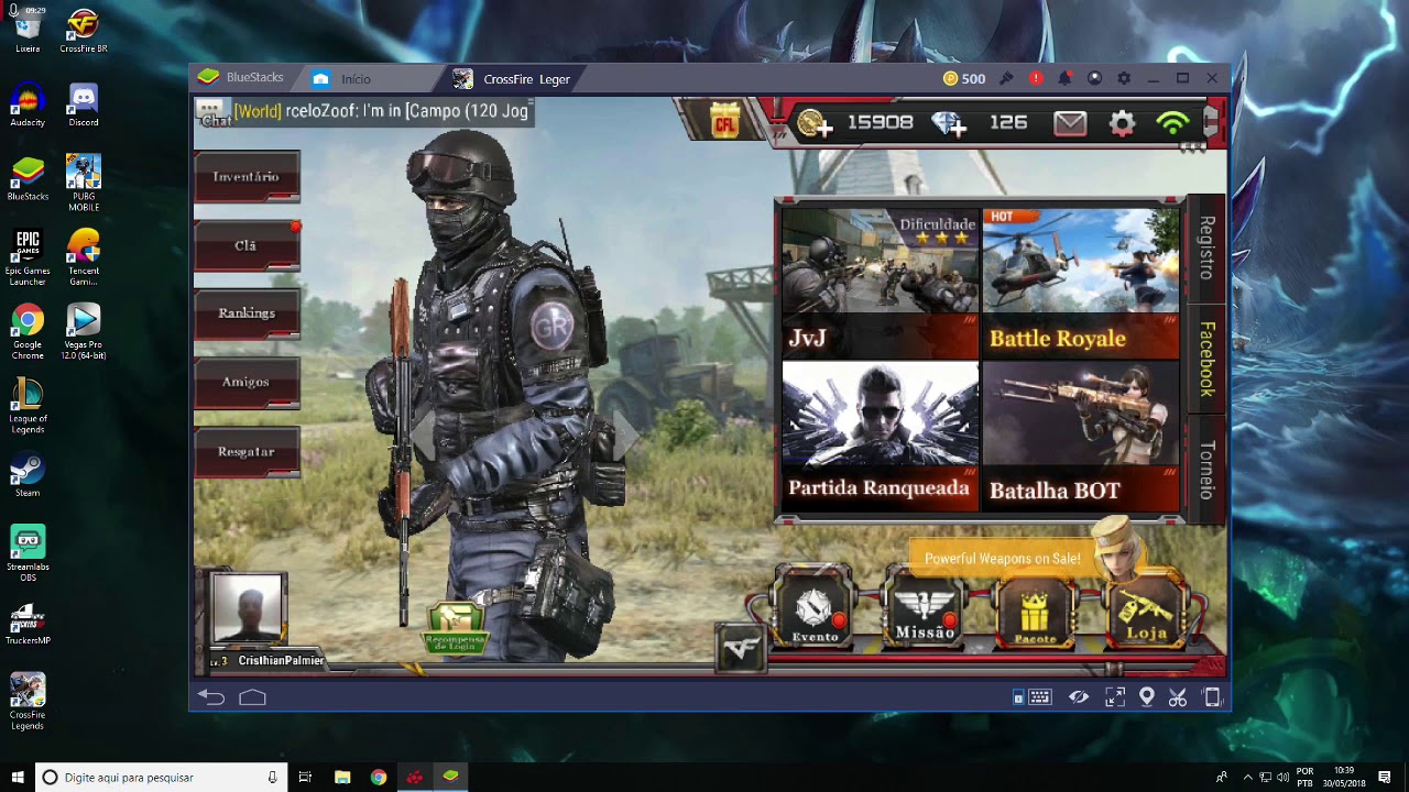 Como Jogar CrossFire Mobile No Pc e Configurar!