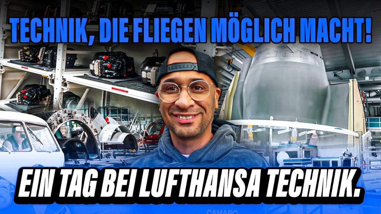 JP Performance - Technik, die fliegen möglich macht! Ein Tag bei Lufthansa Technik.