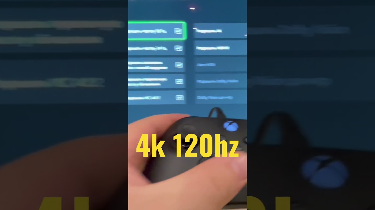 4K 120Hz на Series X