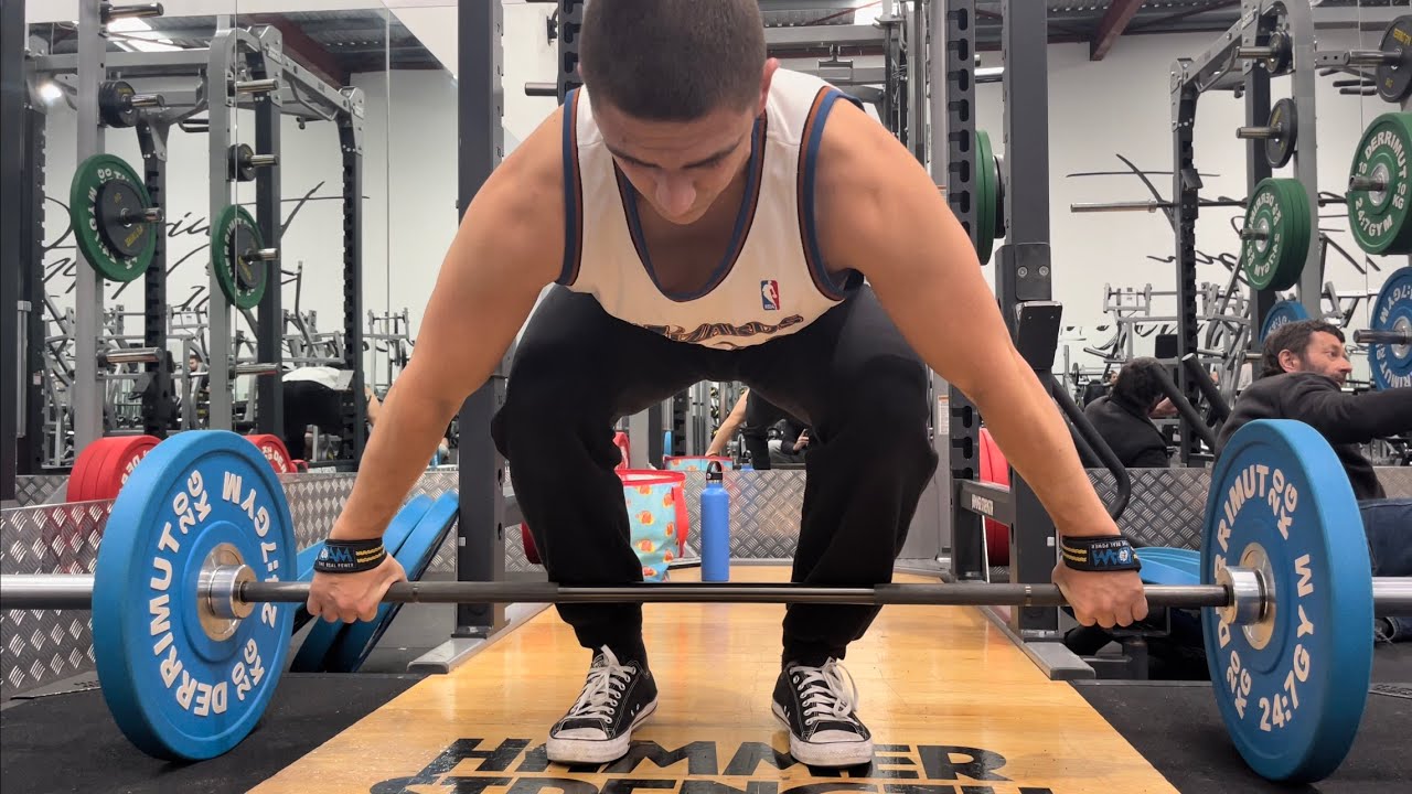 Squat everyday Day 920: Snatch grip deadlift