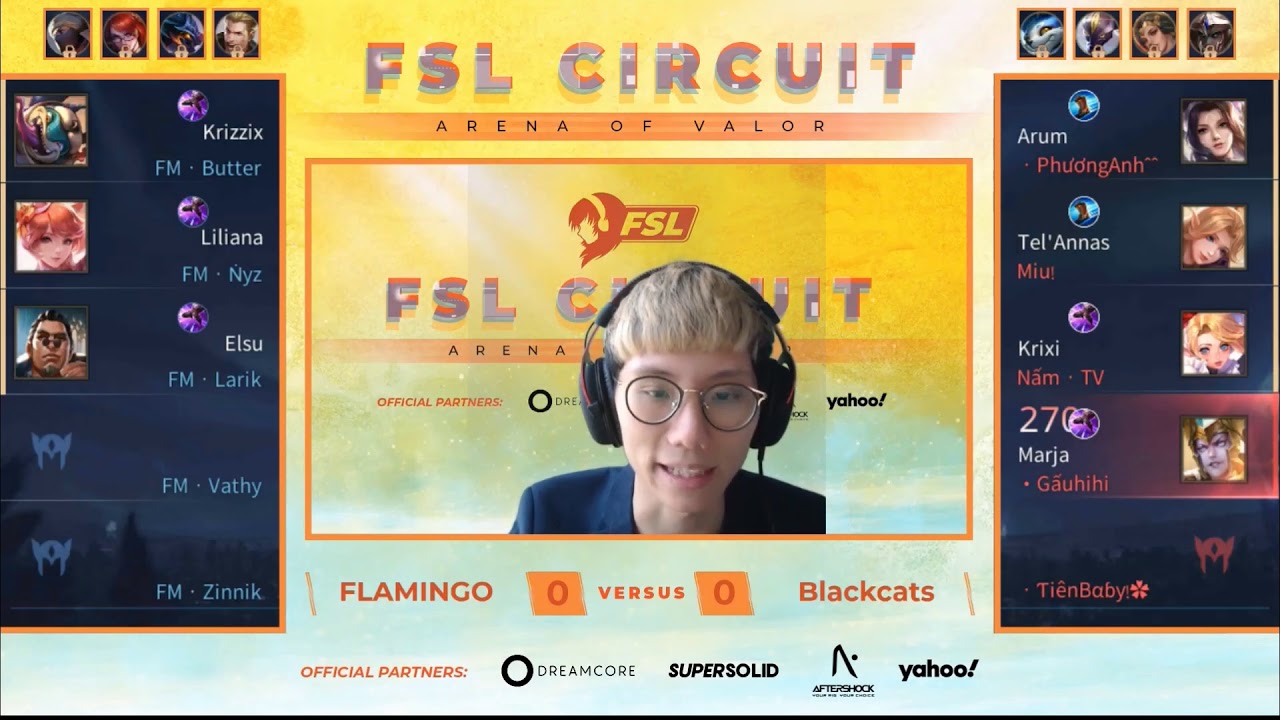 FLAMINGO vs BlackCats - FSL AoV VN Qualifiers