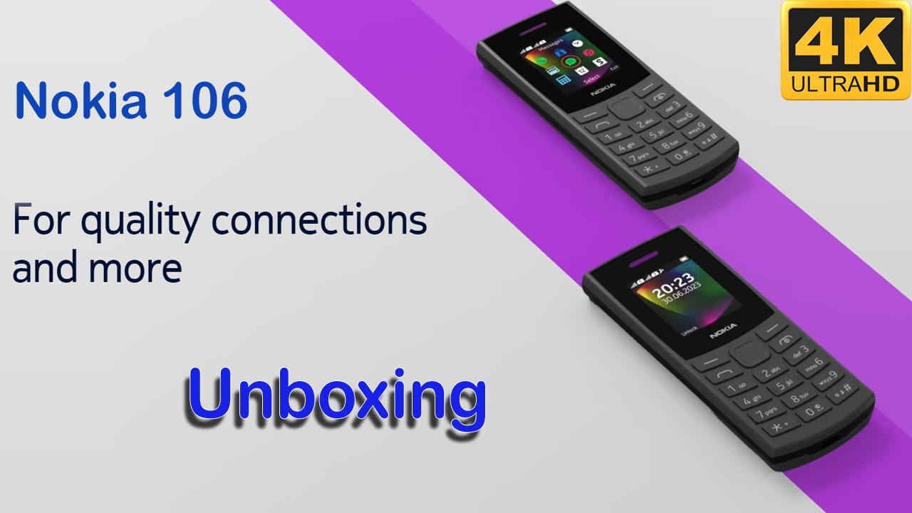 Nokia 106 New with UPI unboxing.... #nokia