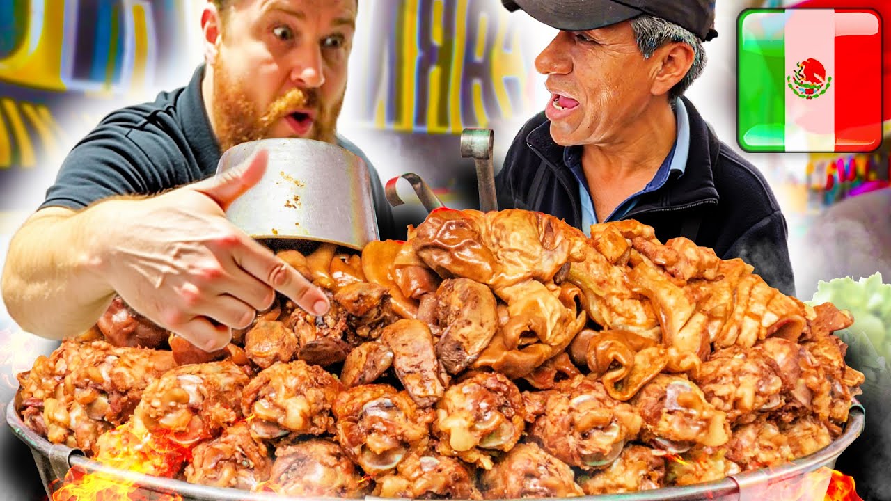 Probé TODA la COMIDA del TIANGUIS  🔥 RETO DE COMIDA 📌 Ciudad de Mexico