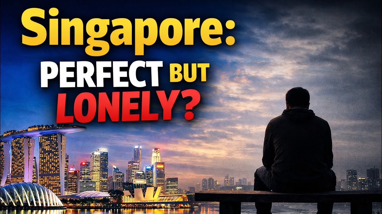 Why Singapore Perfect Image Hides a Lonely Society | Singapore Is Rich But Why Are People So Lonely!