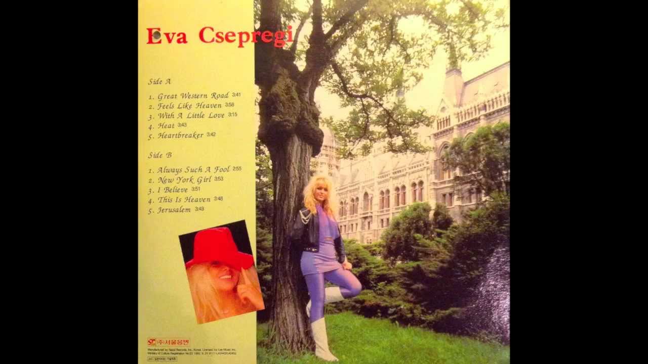 Eva Csepregi - This is heaven (pop, Hungary 1989)