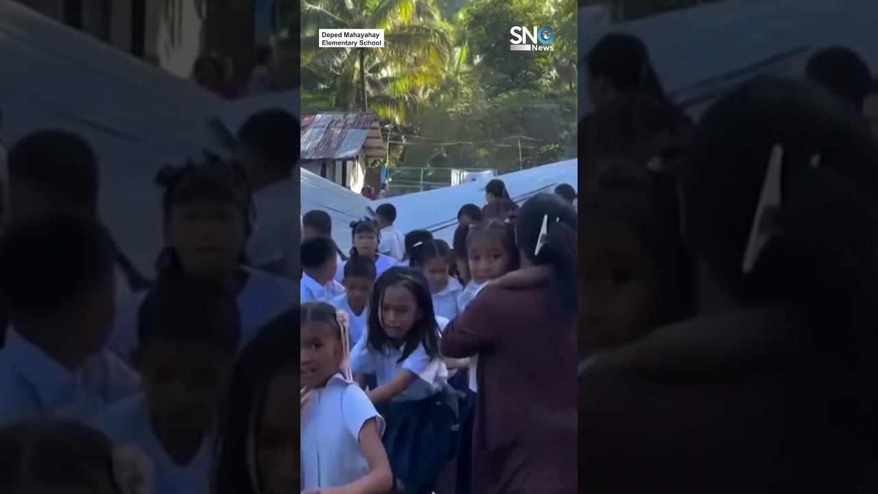 Roof collapses on Philippine school amid powerful earthquake