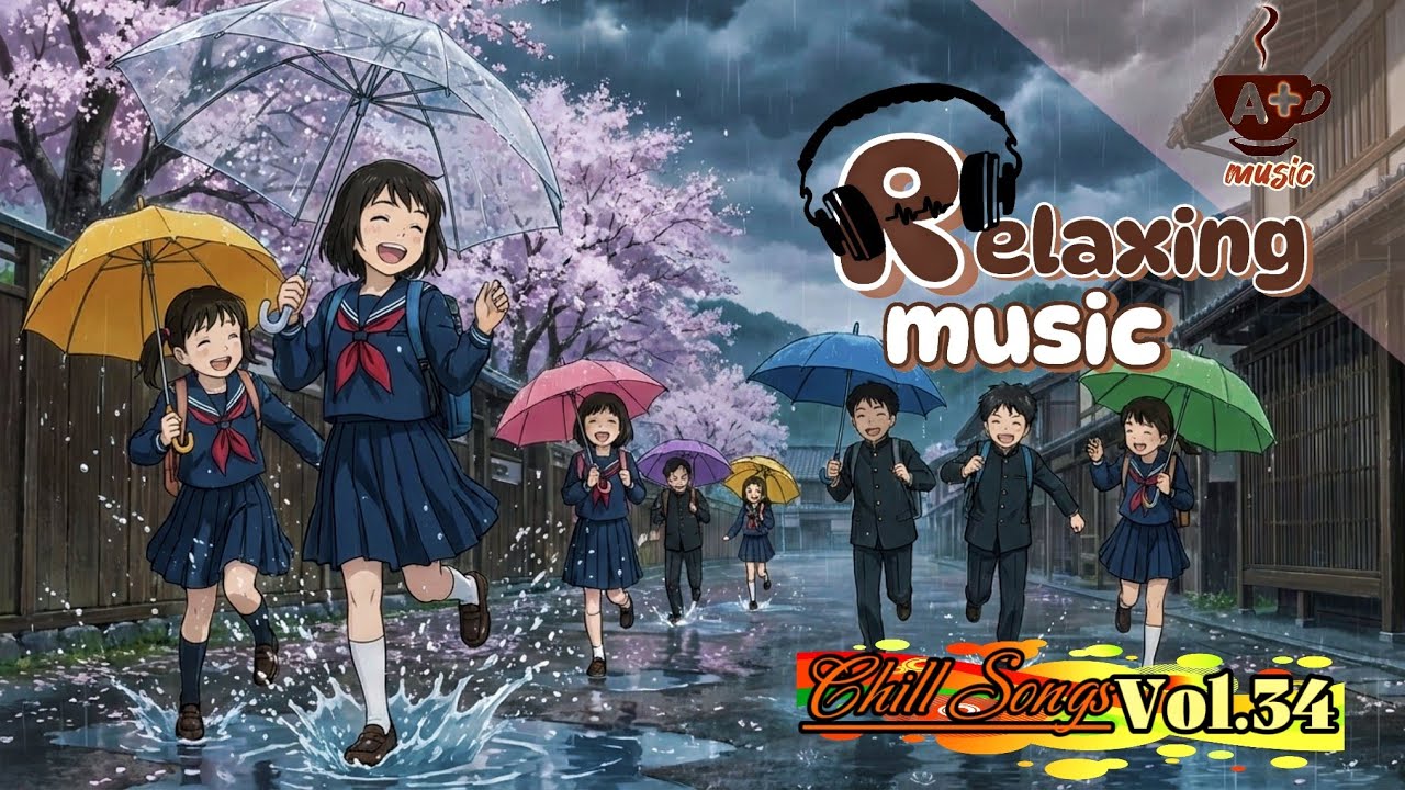Chill Songs Vol.34 enjoy relaxing music in the rain