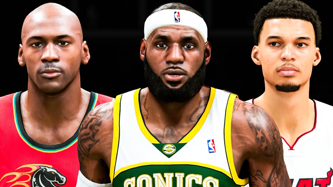 I Put MJ & Wemby in LeBron's 2003 Draft (Greatest Sim Ever)