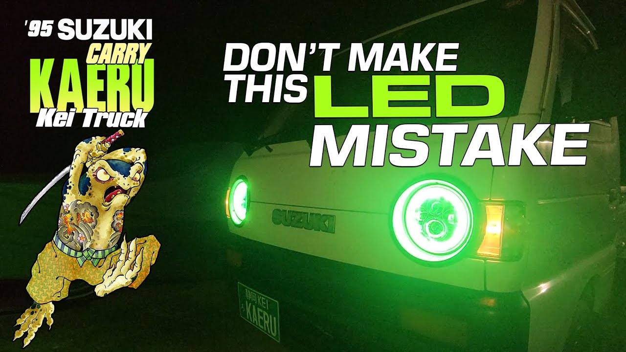 Suzuki Kei Truck: не совершайте эту ошибку со светодиодами!