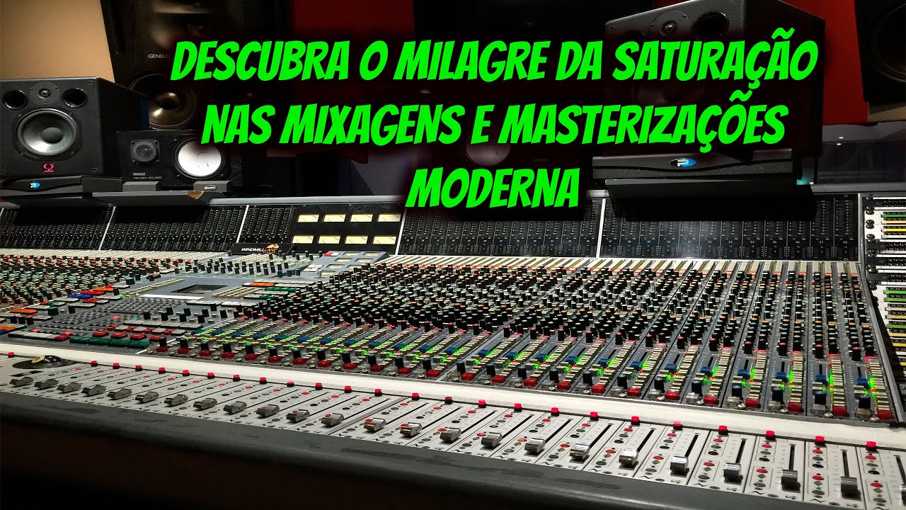 Descubra tudo o que a saturação pode fazer por sua mixagem e masterização