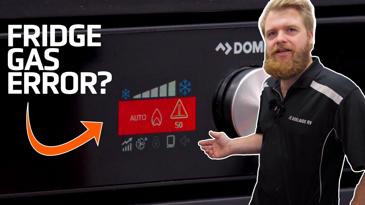 How to clear an E50 error on your Dometic caravan fridge | 5 Minute Fix