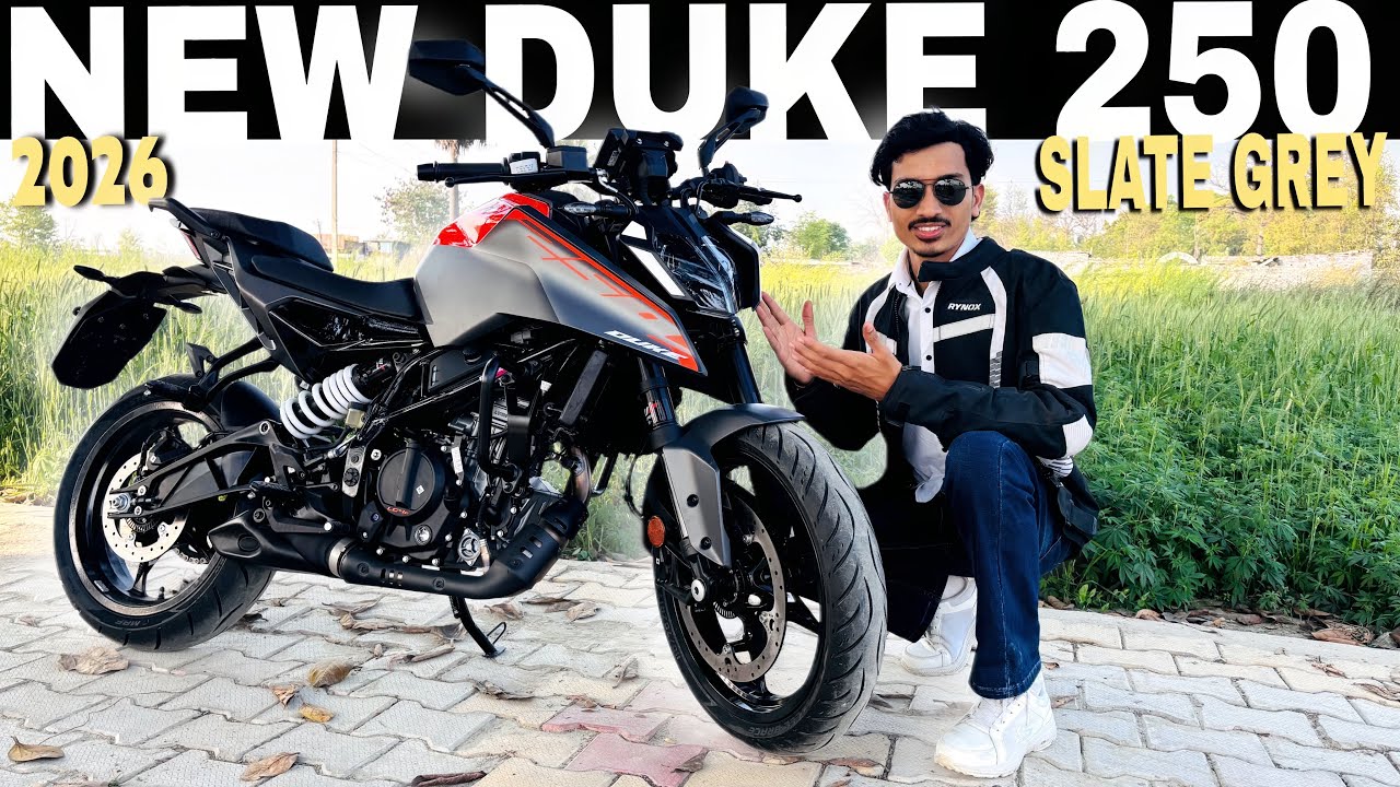 2026 KTM Duke 250 Slate Grey Detailed Review | Price Mileage Features | Full Walkaround | Duke 250 