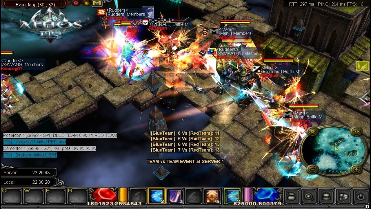 Athos MU Online: TEAM vs TEAM Event (6/30/21)