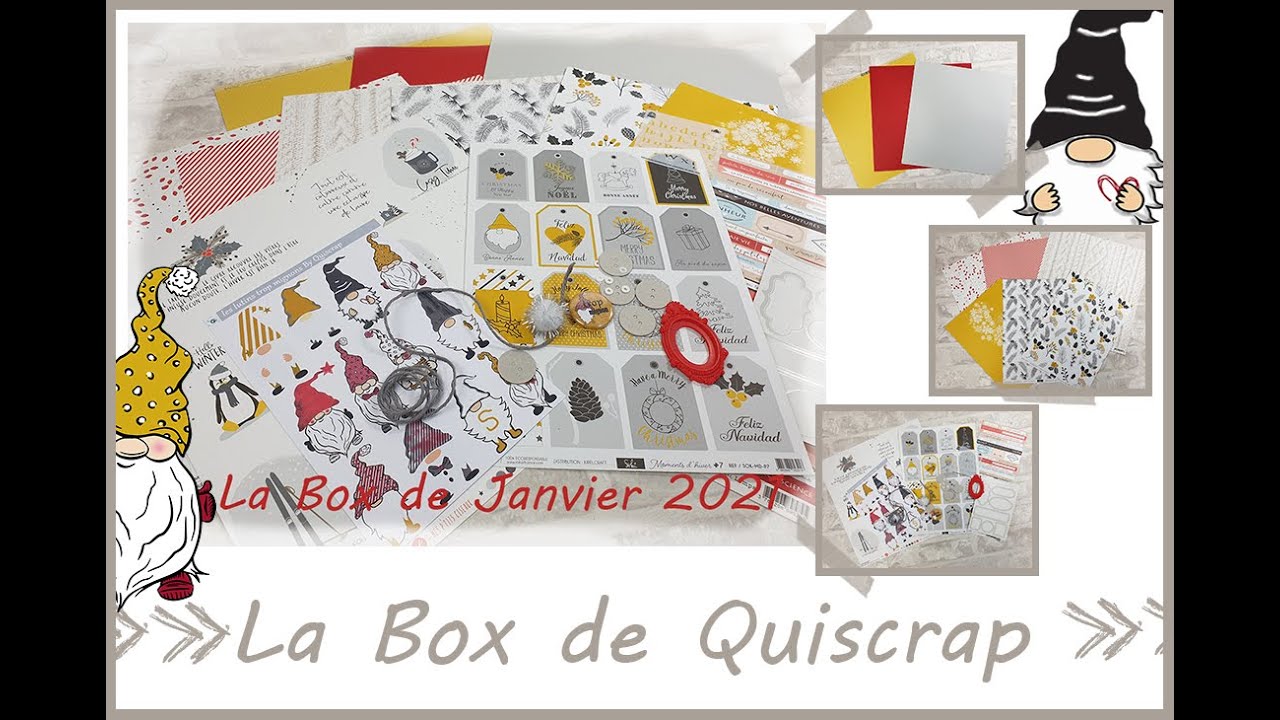 la Box de Quiscrap: Janvier 2021