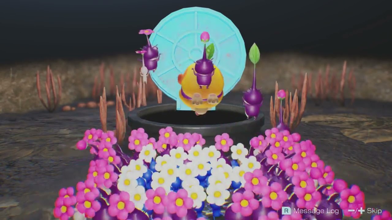 Cavern for a King fighitng Dung beetles and the SPider guy in Pikmin 4 Day 68  Part A in Part 44
