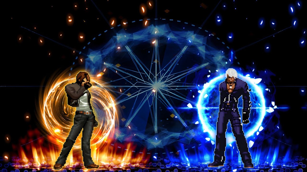 [KOF Mugen] Kyo-Hero VS. K-Azul