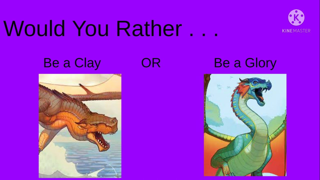 Wings of Fire Would You Rather Part 4!!!!