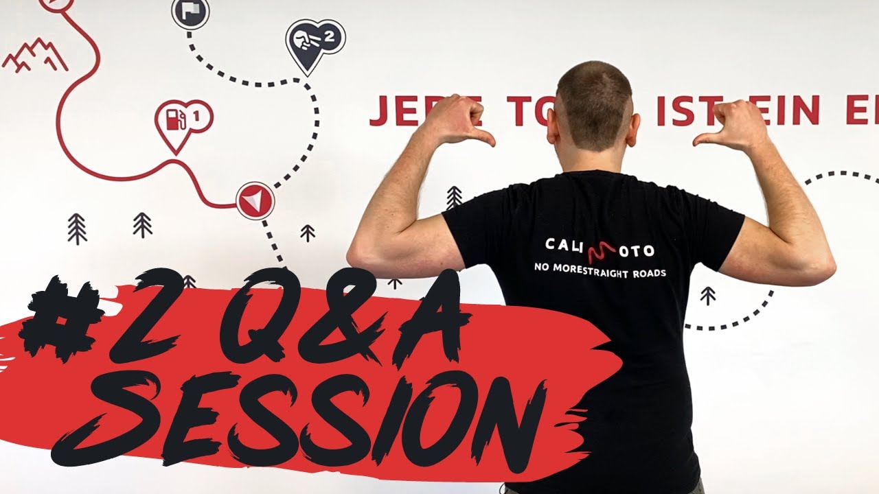 #2 Q&A-Session bei calimoto | Ihr habt uns gefragt, wir geben euch die Antworten!