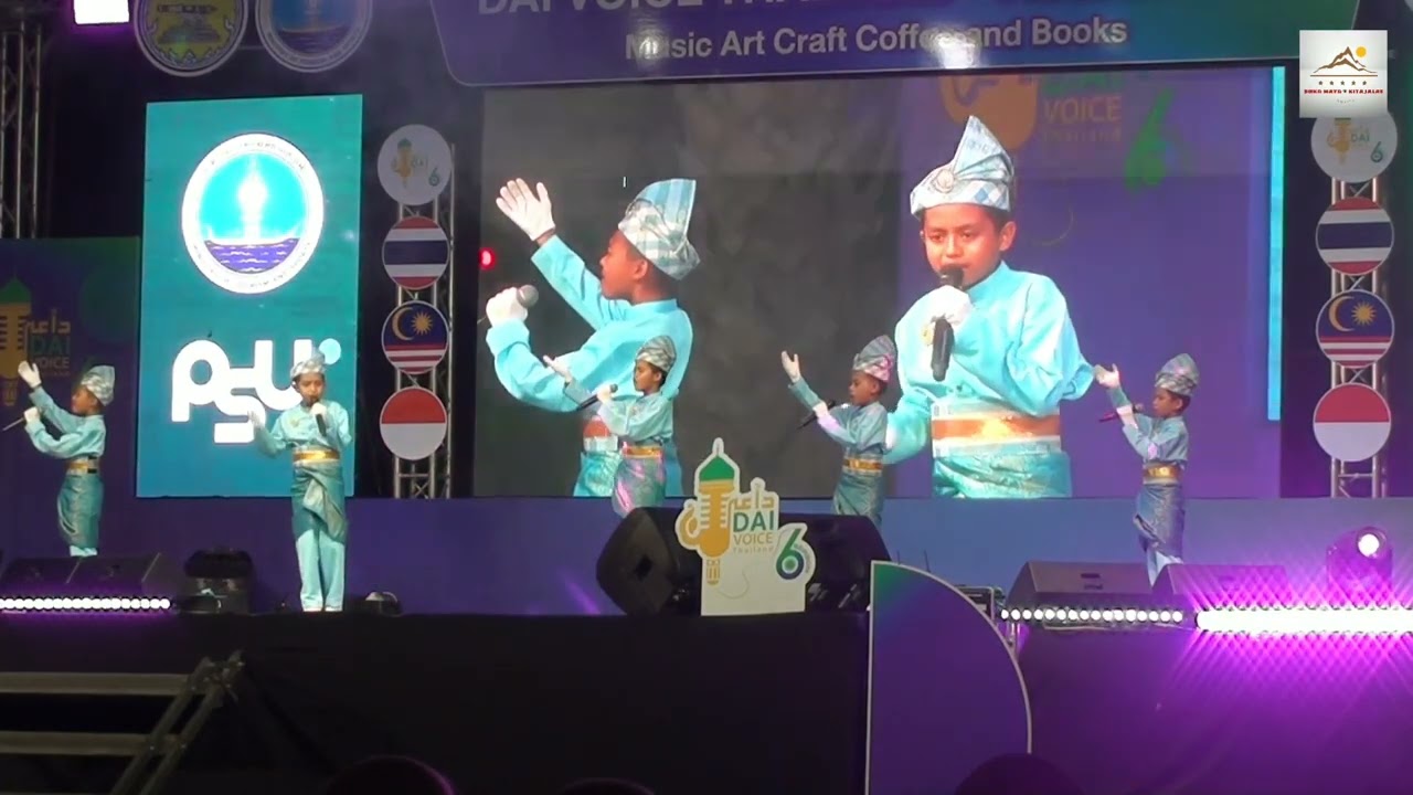 🥇Johan Dai Voice kids Thailand Adik² Kumpulan Pemas Dari Sekolah Santitam 👍👍