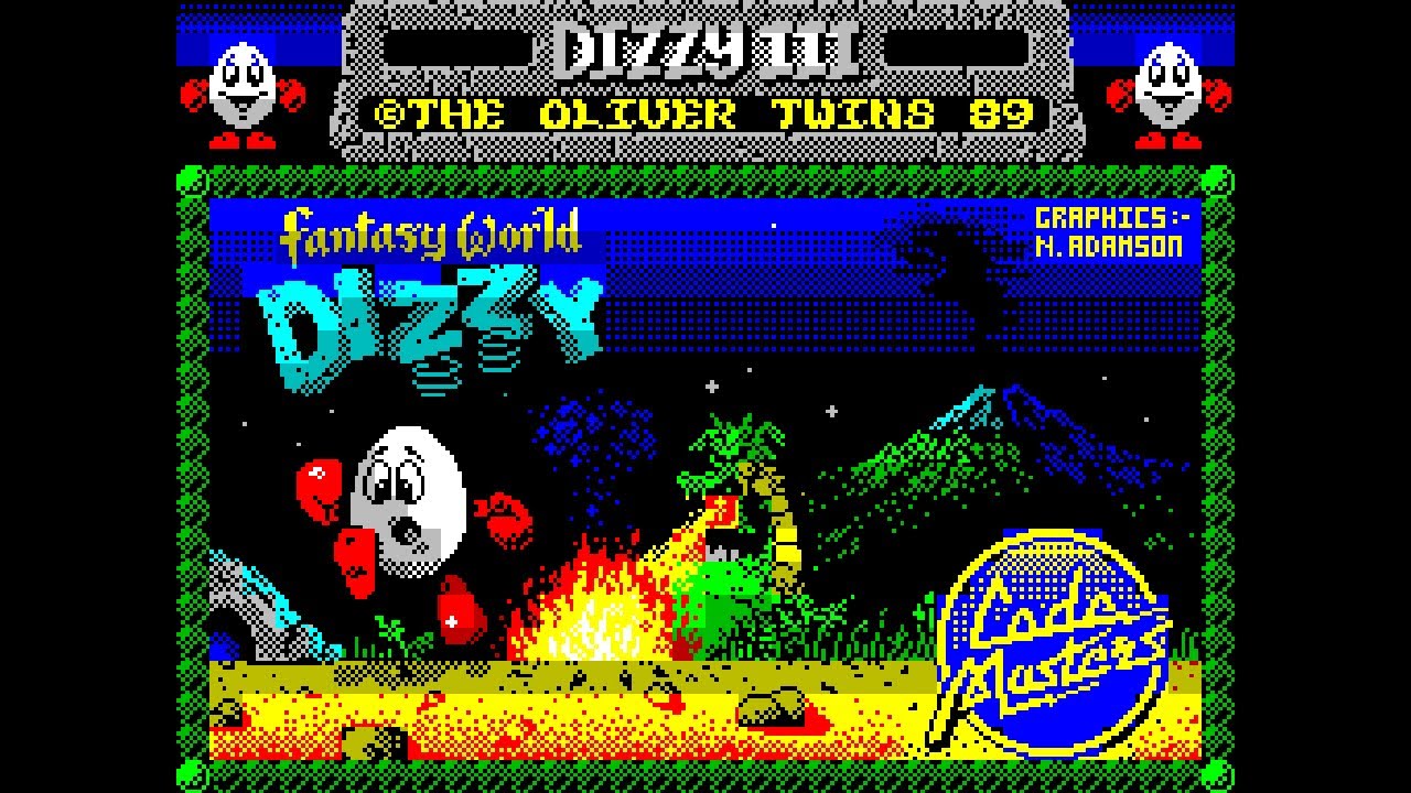 Классика ZX Spectrum - Dizzy 3. Fantasy World Dizzy. Extended Edition (1989,2023). Победа!