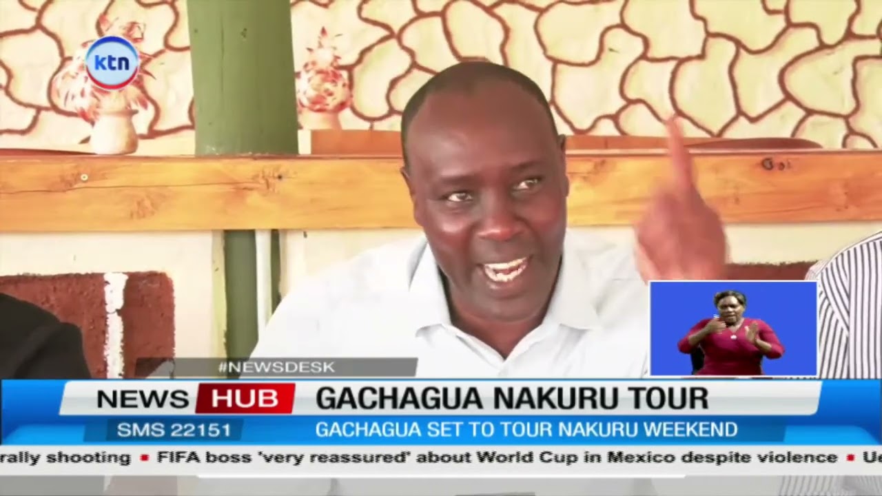 Nakuru MCAs clash with governor over Rigathi Gachagua visit