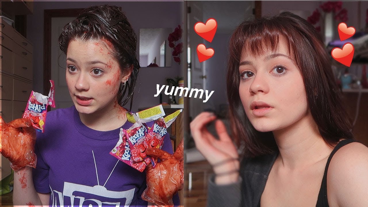 DYEING MY HAIR WITH KOOL-AID *big mistake* | lovelybutlazy