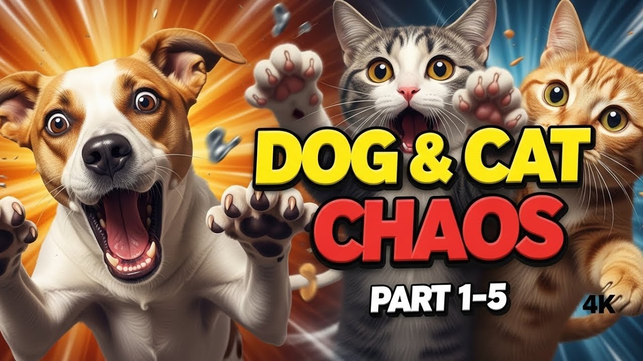 (COMPILATION) DOG & CAT CHAOS COMPILATION! PART 1-5