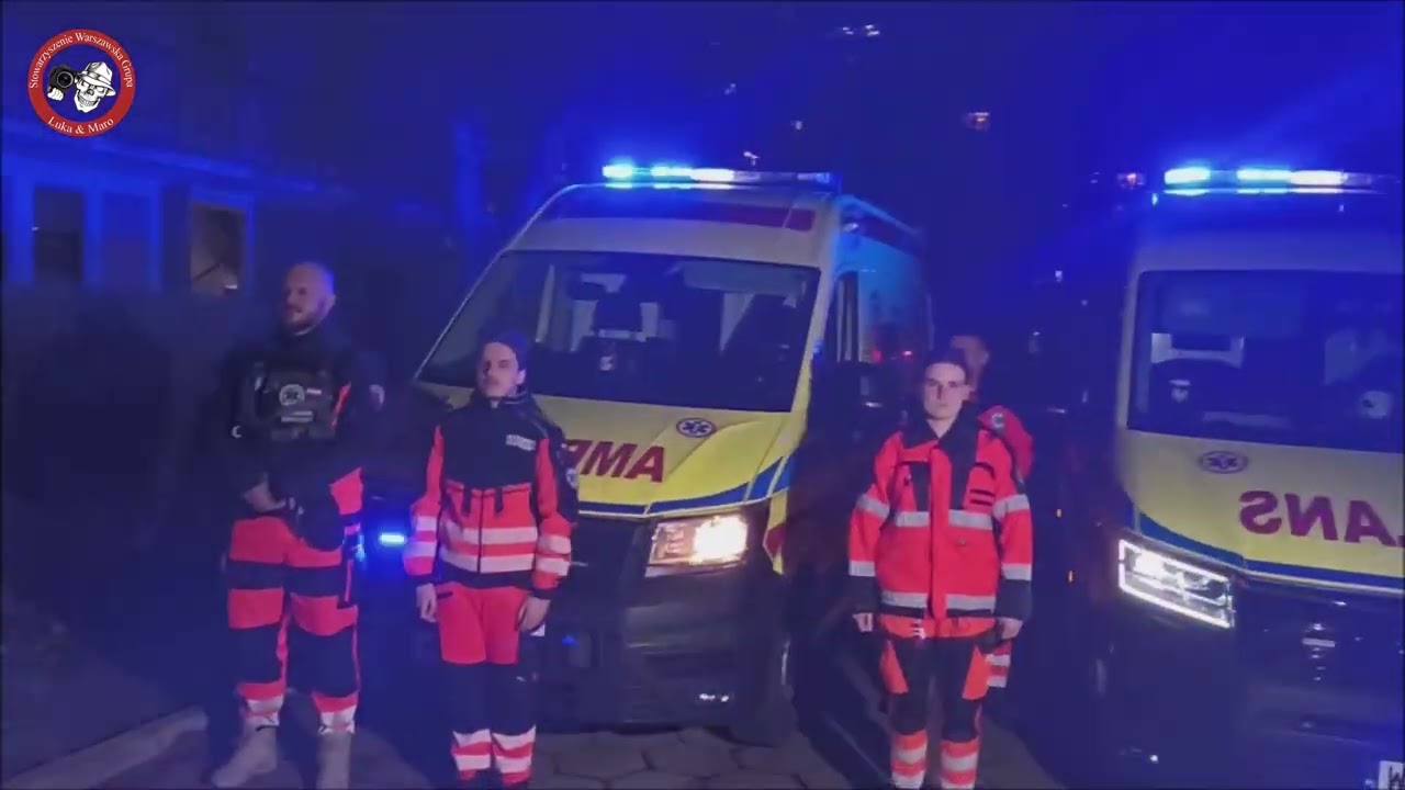 Ratownicy i policjanci oddali hołd zmarłemu koledze