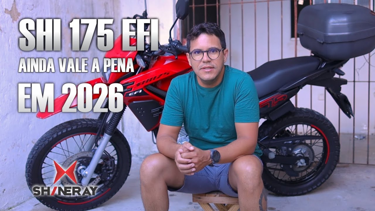 🚨 SHI 175 EFI, depois de 2 anos ainda vale a pena em 2026 ?
