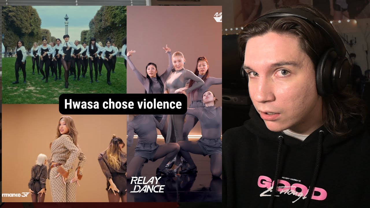 DANCER REACTS TO 화사 (HWASA) - 'NA' MV, PERFORMANCE37 & Relay Dance