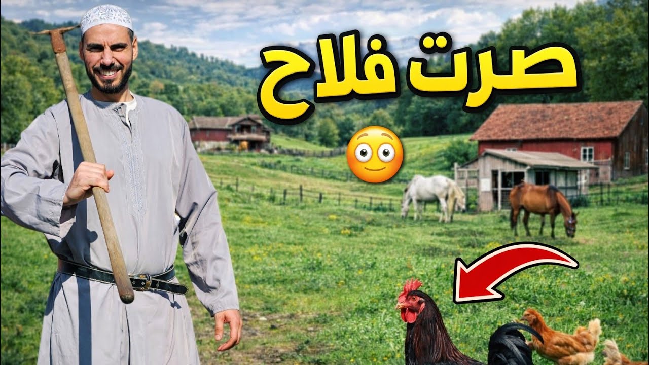 🇮🇶🇧🇪اشتريت دجاج وعشت يومين كفلاح في بلجيكا