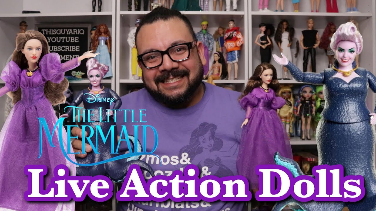LOOKING For Dolls at Walmart PART 2 | The Little Mermaid 2023 Live Action Dolls l Ursula and Vanessa