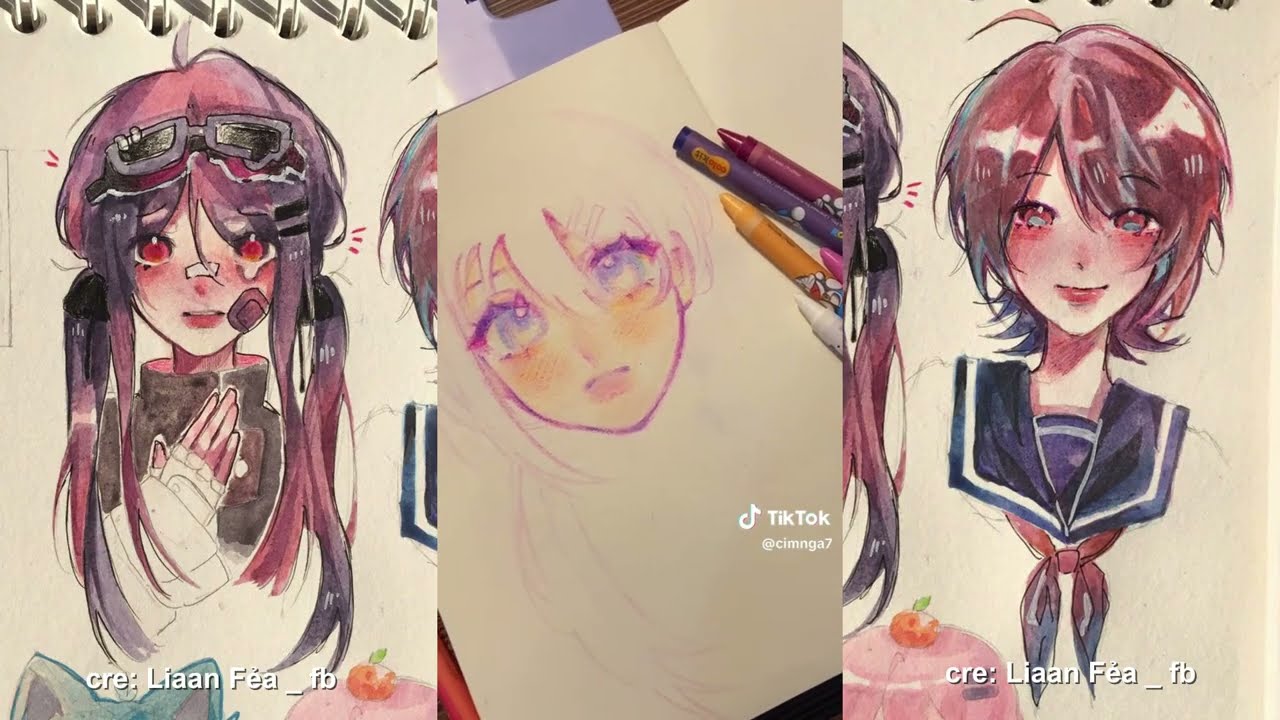 || Tổng hợp tiktok tranh vẽ của các artist Việt Nam 🐧💓 • By edit: 🌷 ෆ Lyli Alice ෆ 🌷