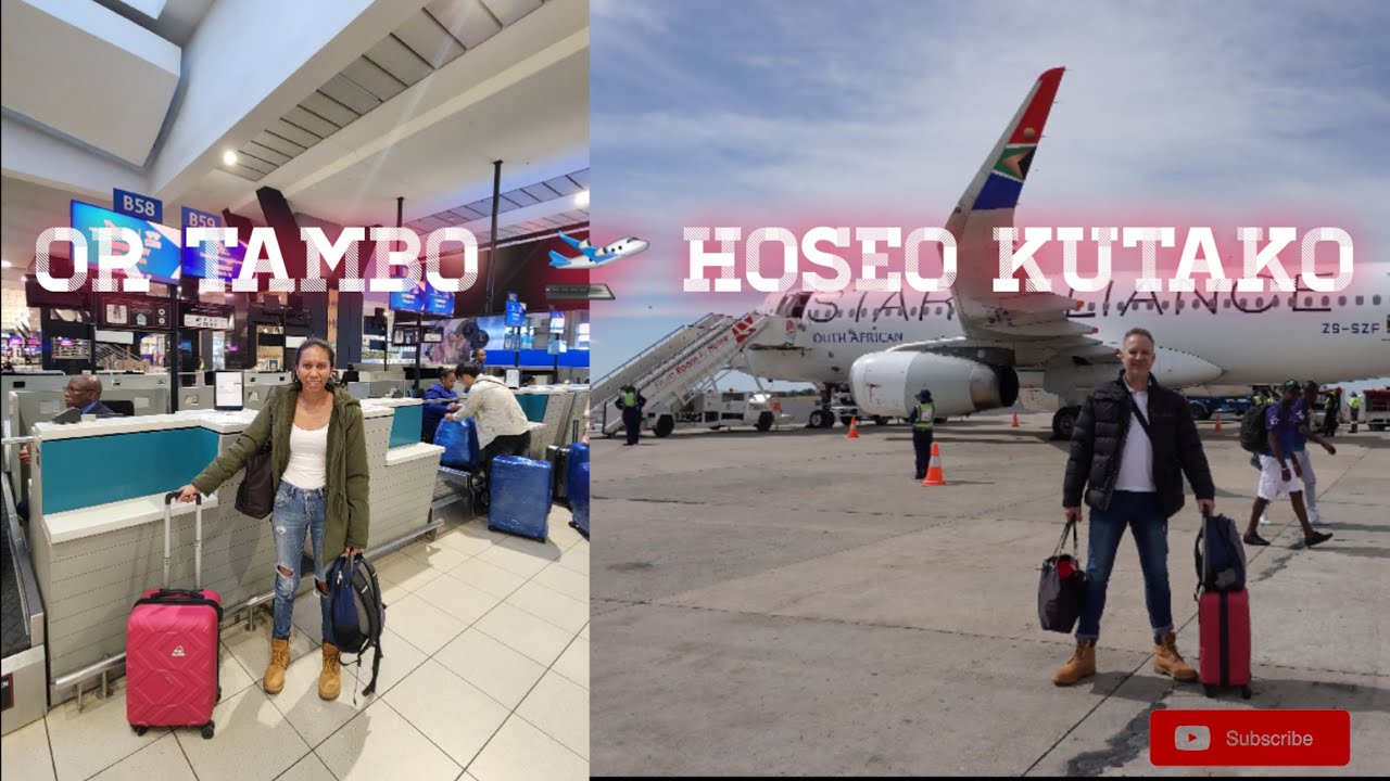 Namibia Episode 1 - OR Tambo to Huseo Kutako International Airport